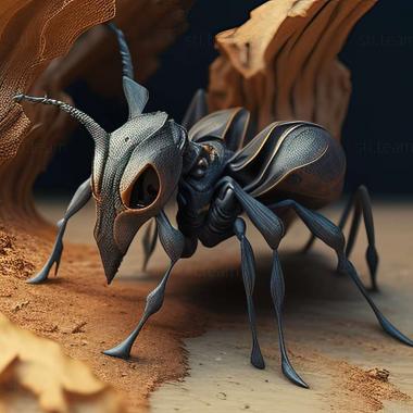 3D model Polyrhachis bosi (STL)